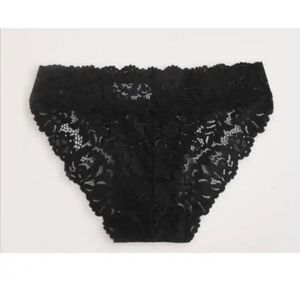Black Lace Bikini Panties